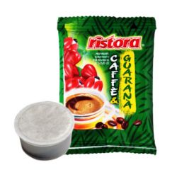 Immagine di 25 Cialde caffè aromatizzato al  GUARANA Ristora compatibili lavazza POINT