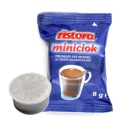 Immagine di 25 Cialde bevanda al Cioccolato Ristora compatibili lavazza POINT