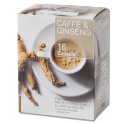 Immagine di 128 capsule caffè al ginseng compatibile Lavazza a Modo Mio