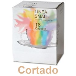 Immagine di 128 capsule Cortado (caffè macchiato) compatibile Lavazza a Modo Mio