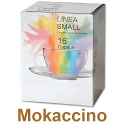 Immagine di 128 capsule Mokaccino compatibile Lavazza a Modo Mio