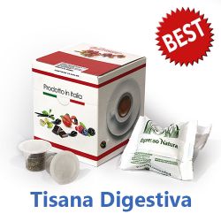 Immagine di 10 capsule Tisana Digestiva Best compatibile Nespresso