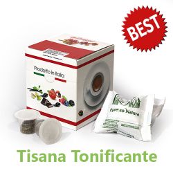 Immagine di 10 capsule Tisana Tonificante Best compatibile Nespresso