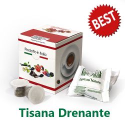 Immagine di 10 capsule Tisana Drenante Best compatibile Nespresso