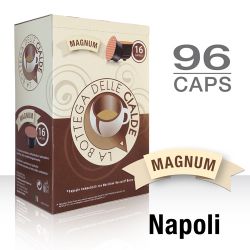 Immagine di 96 Capsule caffè NAPOLI Monodose compatibile Nescafè Dolce Gusto