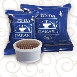 Immagine di 100 Cialde caffè Toda Dakar Monodose compatibile Espresso Point