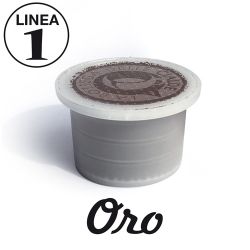 Immagine di 50 capsule Caffè ORO Linea 1 compatibile UNO System