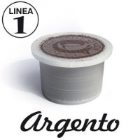 50 capsule Caffè ARGENTO Linea 1 compatibile UNO System