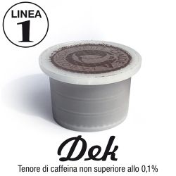 Immagine di 50 capsule Caffè DECAFFEINATO Linea 1 compatibile UNO System