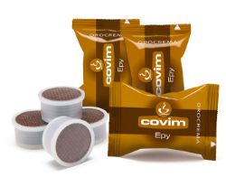 Immagine di 100 Capsule caffè Covim Epy miscela Oro Crema compatibile Espresso Point