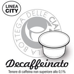 Immagine di 96 capsule Caffè DECAFFEINATO Linea City compatibile Caffitaly