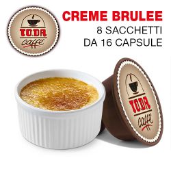 Immagine di 128 Capsule CREME BRULEE Toda il Mio Gattopardo compatibili A Modo Mio