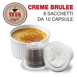 Immagine di 80 capsule Creme Brulee Gattopardo compatibile Nespresso Toda