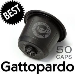 Immagine di 50 capsule Caffè Best Gattopardo compatibile Nespresso