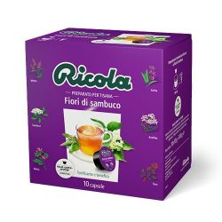 Immagine di 60 Capsule tisana Ricola Fiori di Sambuco compatibili Nescafé Dolce Gusto