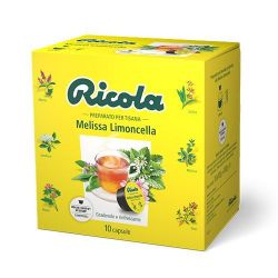 Immagine di 60 Capsule tisana Ricola Melissa Limoncella compatibili Nescafé Dolce Gusto