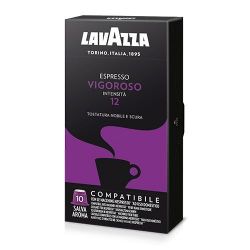Immagine di 100 Capsule Lavazza Espresso VIGOROSO compatibile Nespresso