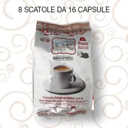 Immagine di 128 Capsule caffè Toda BUON RICCO compatibili Dolce Gusto