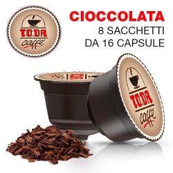 Immagine di 128 Capsule CIOCCOLATA Toda Dolce Gattopardo compatibili Dolce Gusto