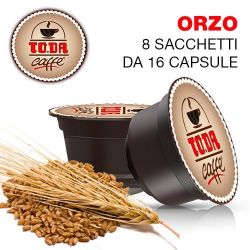 Immagine di 128 Capsule Caffè d'ORZO Toda Dolce Gattopardo compatibili Dolce Gusto