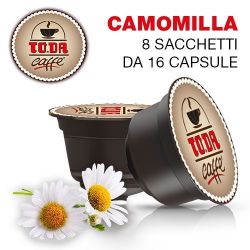 Immagine di 128 Capsule CAMOMILLA Toda Dolce Gattopardo compatibili Dolce Gusto