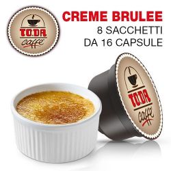 Immagine di 128 Capsule Buon CREME BRULEE Toda compatibili Dolce Gusto