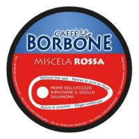 90 Capsule Caffè Borbone Miscela ROSSA Compatibili Nescafè Dolce Gusto