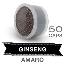 Immagine di 50 capsule bevanda solubile al gusto di caffè al GINSENG AMARO Compatibili Lavazza POINT