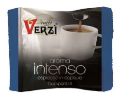 Immagine di 80 Capsule caffè Verzì miscela Intenso Monodose compatibile Lavazza Blue