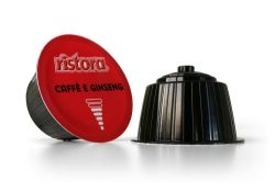 Immagine di 112 capsule Caffè e Ginseng Ristora compatibile Nescafé  Dolce Gusto