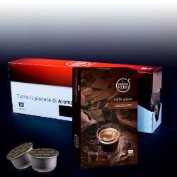 Immagine di 100 capsule caffè GUSTO CIOCCOLATO Aroma Vero