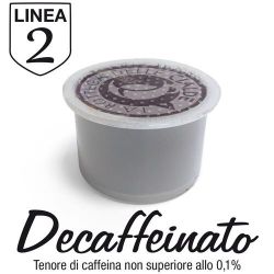 Immagine di 50 capsule Caffè Decaffeinato Linea 2 compatibile Aroma Vero