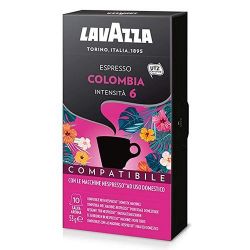 Immagine di 100 Capsule Lavazza Espresso COLOMBIA compatibile Nespresso