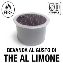 Immagine di 50 capsule bevanda al gusto di THE AL LIMONE compatibile Fior Fiore Coop e Aroma Vero