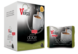 Immagine di 50 Capsule caffè Verzì miscela Aroma Dolce Monodose compatibile Dolce Gusto