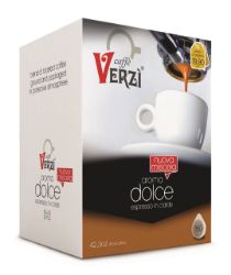 Immagine di 150 Cialde caffè Verzì miscela Aroma Dolce 44mm ESE filtrocarta