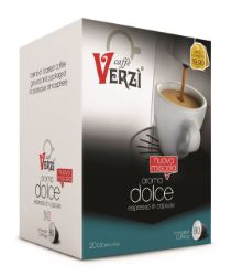 Immagine di 80 Capsule caffè Verzì miscela Aroma Dolce Monodose compatibile Caffitaly