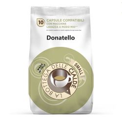 Immagine di 80 capsule (8 sacchetti da 10 caps) Caffè Donatello compatibile Lavazza a Modo Mio