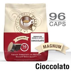 Immagine di 96 Capsule CIOCCOLATO (6 sacchetti da 16) compatibile Nescafè Dolce Gusto