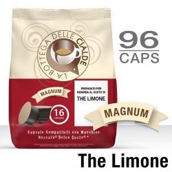 Immagine di 96 Capsule THE LIMONE (6 sacchetti da 16) compatibile Nescafè Dolce Gusto