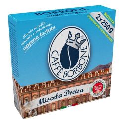 Picture of 2 Kg caffè macinato Bipack Borbone miscela DECISA (4 pacchetti da 2x250gr)