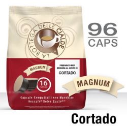 Immagine di 96 Capsule CORTADO (6 sacchetti da 16) compatibile Nescafè Dolce Gusto