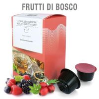 12 Capsule Tisana in foglie Frutti di Bosco Compatibili Nescafé Dolce Gusto