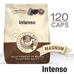 120 Capsule caffè INTENSO Monodose compatibile Nescafè Dolce Gusto