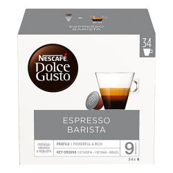 102 capsule Nescafè Dolce Gusto Espresso Barista