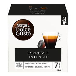 102 capsule Nescafè Dolce Gusto Espresso Intenso
