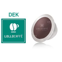 100 Capsule caffè Lollo miscela Dek compatibile Mokaespresso