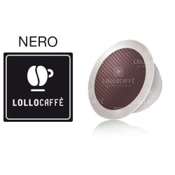 100 Capsule caffè Lollo miscela Nero compatibile Mokaespresso