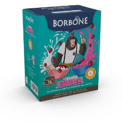 16 Capsule Borbone Compatibili macchine Lavazza A Modo Mio DJGUSTO CHEESECAKE AL GUSTO DI CIOCCOLATA BIANCA ALLA FRAGOLA