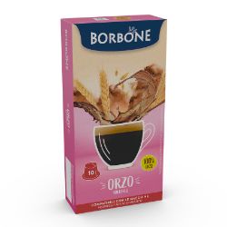 10 Capsule Borbone Compatibili macchine domestiche Nespresso ORZO